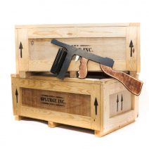 Bugsy Malone wooden crates. A great stage prop and a handy place to store your guns.